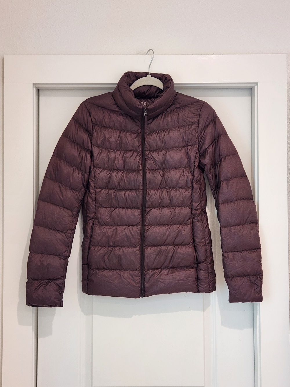 Uniqlo Quilted Packable Down Jacket - Mauve Plum